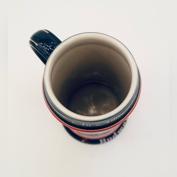 Vintage 1990 Budweiser Holiday Beer Stein An American Tradition Clydesdales - Picture 7 of 9